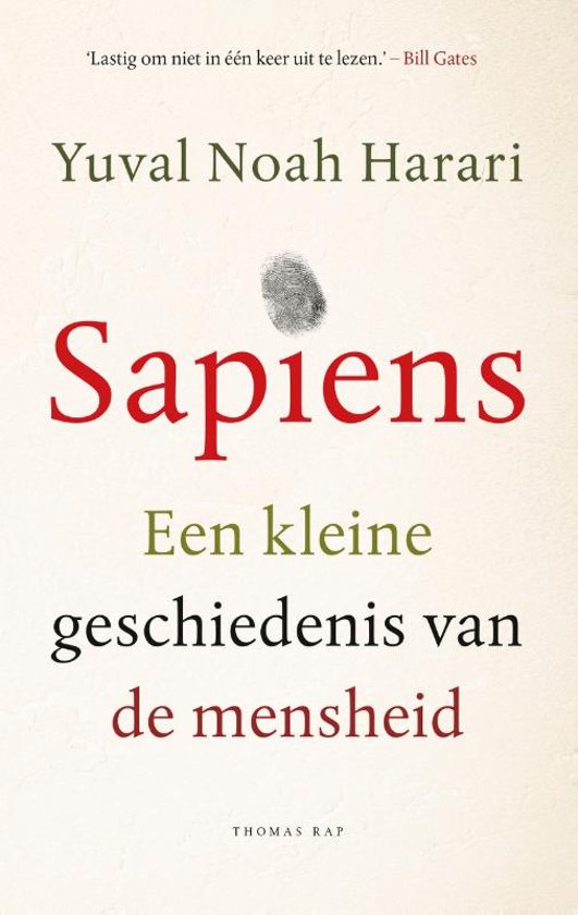 Sapiens book cover