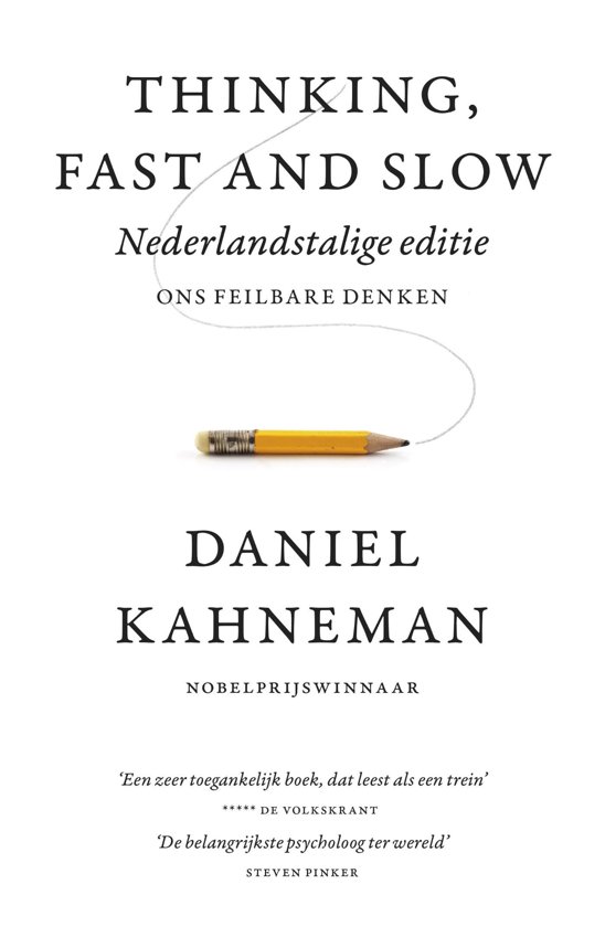 Thinking, fast and slow book cover